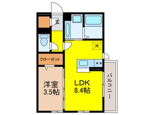 Ma　Maison 山下の物件間取画像